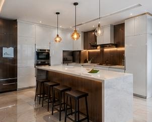 Modern kitchen with island