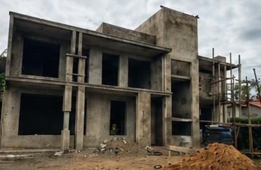 Rongai maisonette structure under construction